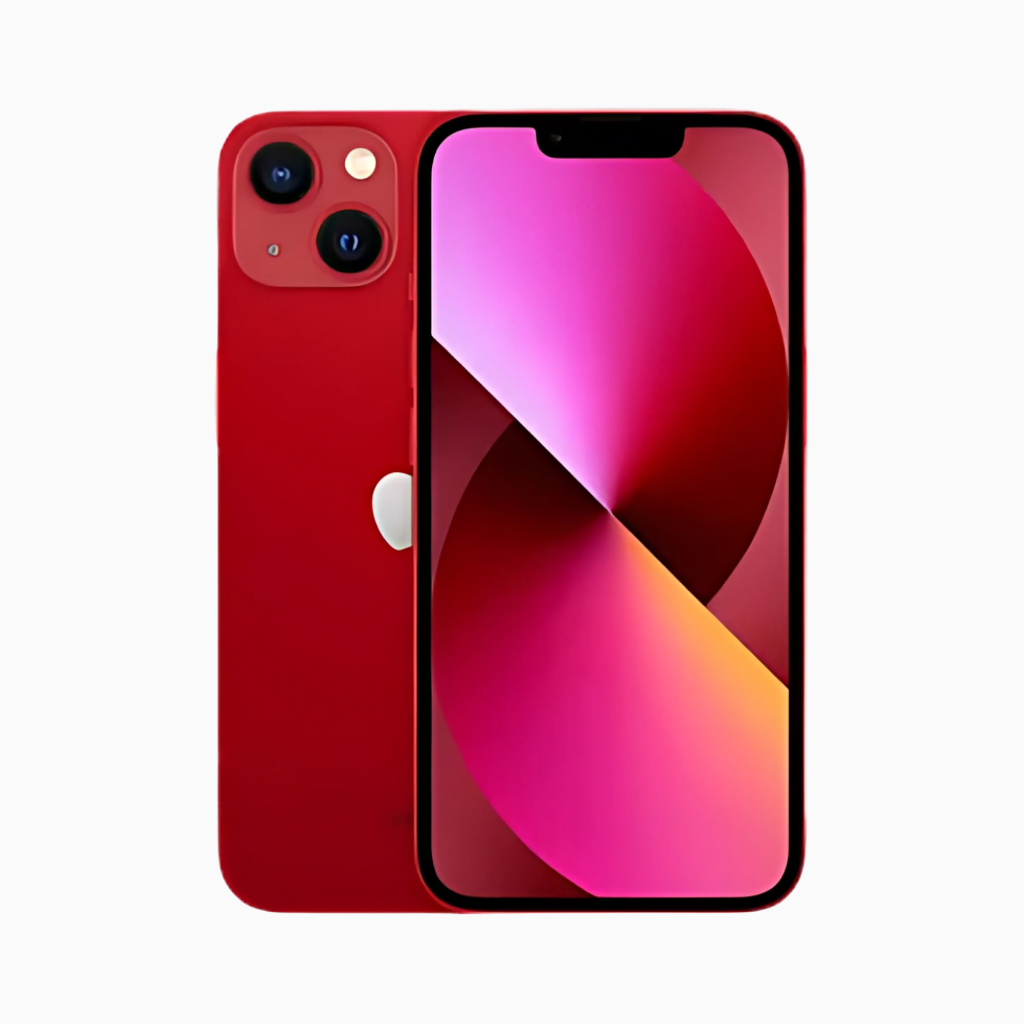 Acheter iPhone 13 Mini pas cher en rouge avec écran Super Retina et double caméra arrière