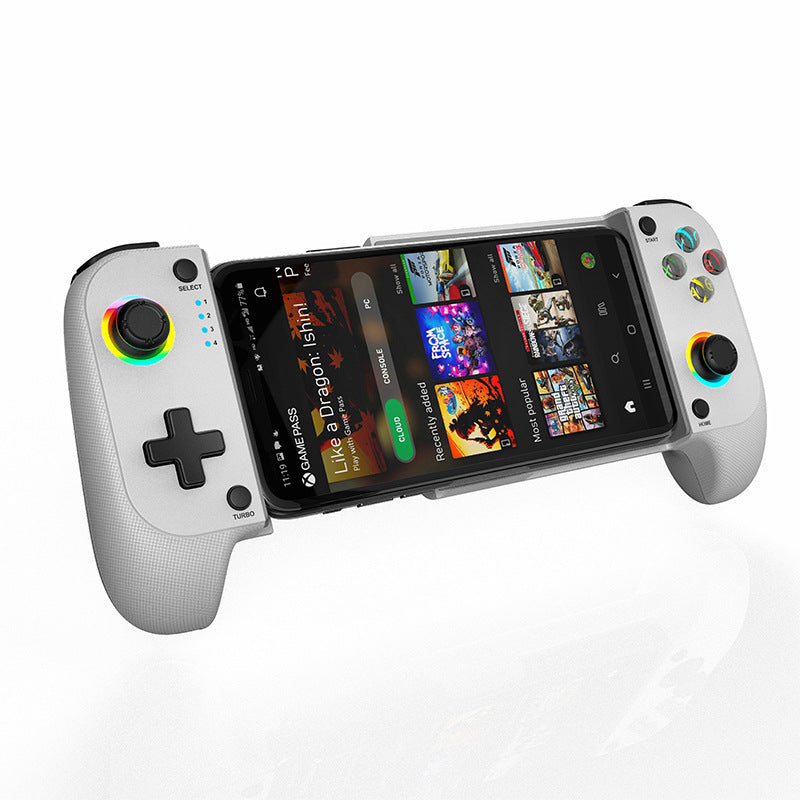 Manette sans fil Jingqian pour smartphone avec commandes ergonomiques et design élégant