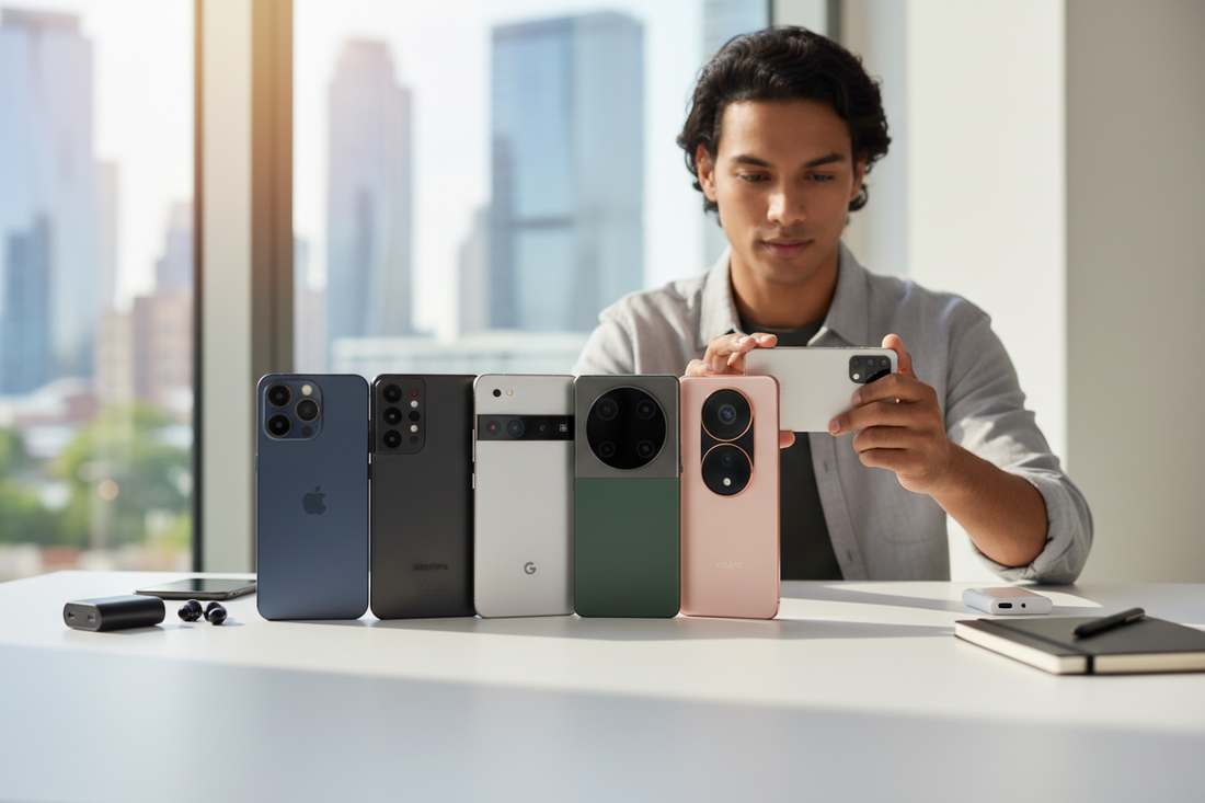 Comparatif des meilleurs smartphones photo 2024 pour passionnés de technologie et étudiants économes