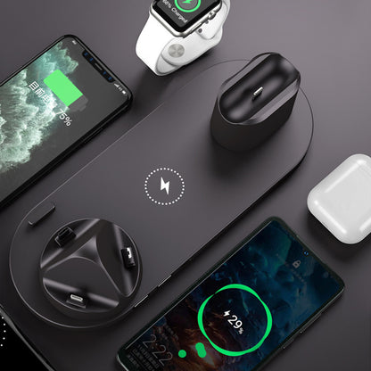 Station de charge sans fil 6 en 1