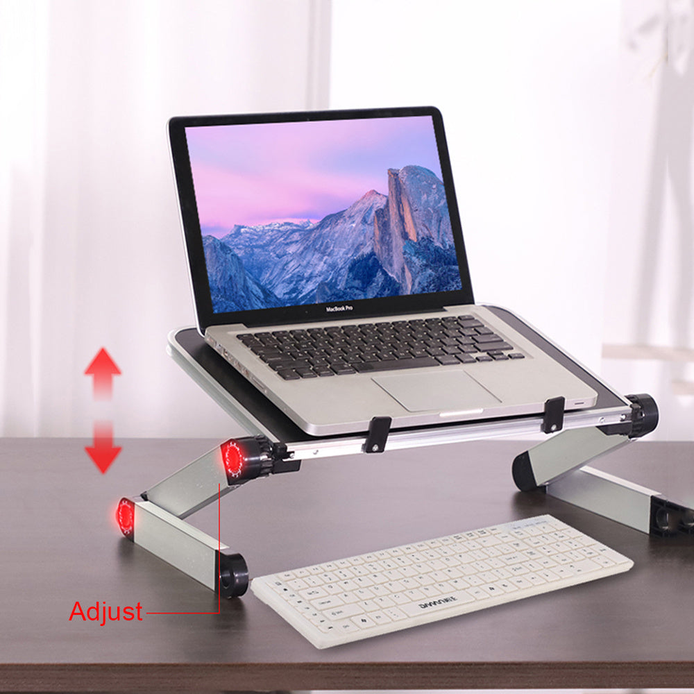Support pliable pour ordinateur portable