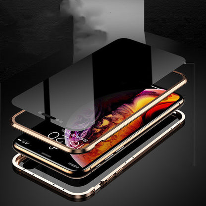 Coque de téléphone magnétique anti-regards et de confidentialité – Protection magnétique à 360°