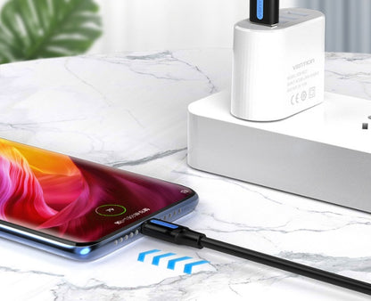 Câble USB Type C Charge Rapide 3A Longueur 0,25 à 3 m