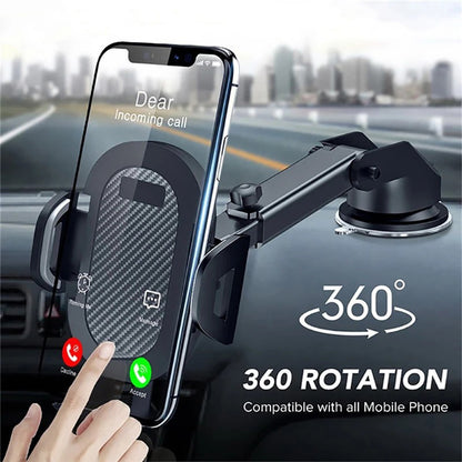 Robust and compact ABS EVA car phone holder