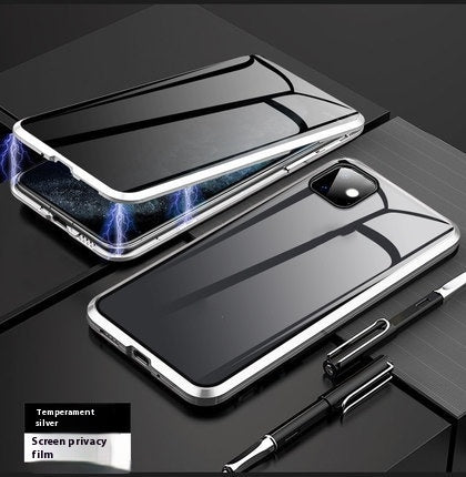 Coque de téléphone magnétique anti-regards et de confidentialité – Protection magnétique à 360°