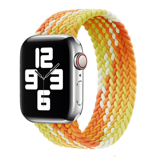Bracelet de montre Apple en nylon coloré