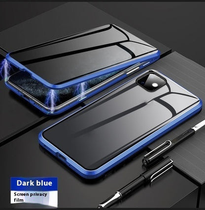 Coque de téléphone magnétique anti-regards et de confidentialité – Protection magnétique à 360°