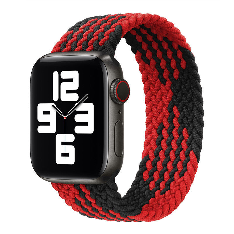 Bracelet de montre Apple en nylon coloré