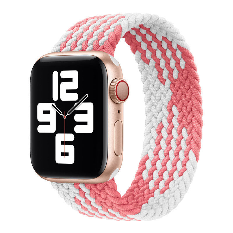 Bracelet de montre Apple en nylon coloré