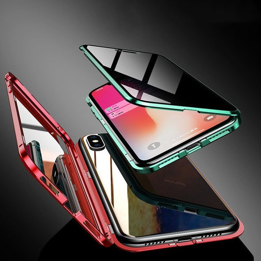 Coque de téléphone magnétique anti-regards et de confidentialité – Protection magnétique à 360°