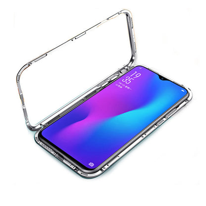 Coque de téléphone en verre magnétique