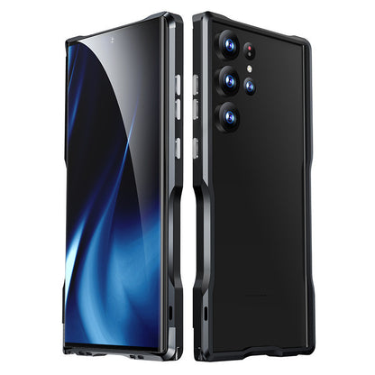 Coque de téléphone à cadre en métal