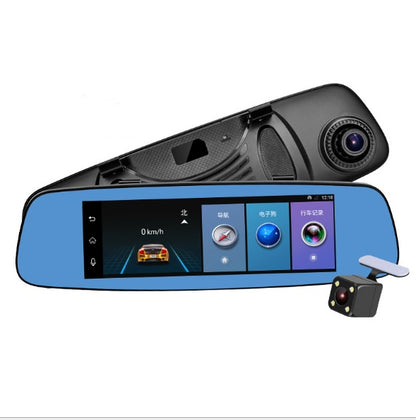 Rétroviseur Android 8 Pouces Dashcam 4G Cloud 1080P