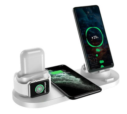 Station de charge sans fil 6 en 1