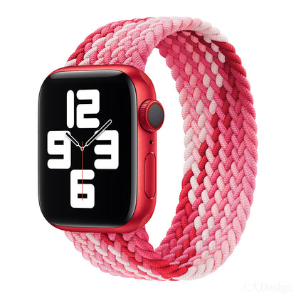 Bracelet de montre Apple en nylon coloré