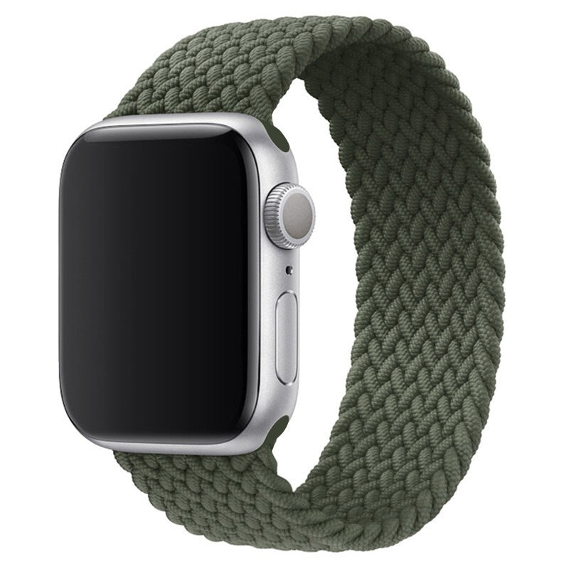 Bracelet de montre Apple en nylon coloré