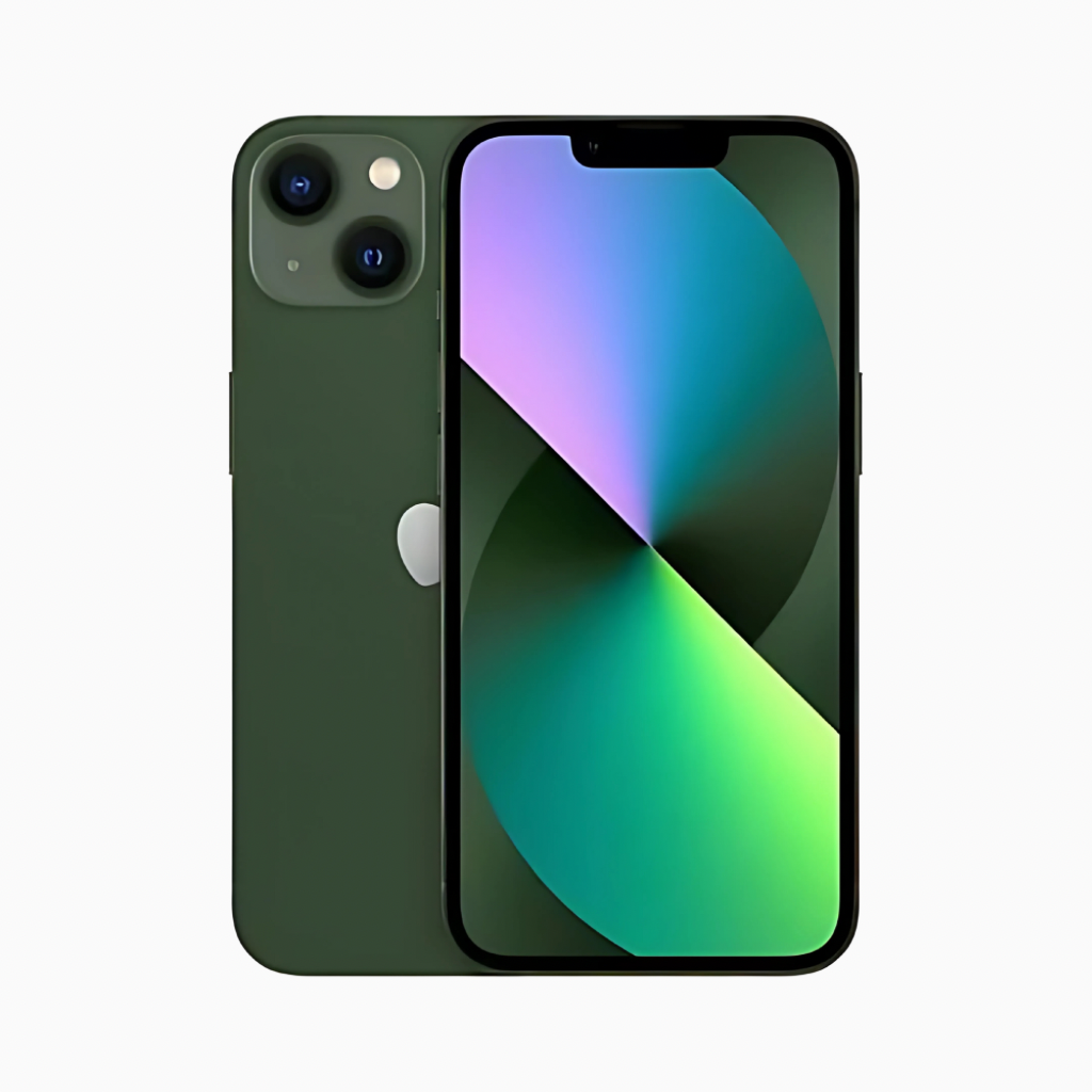 Acheter iPhone 13 Mini pas cher en vert avec écran Super Retina XDR et double caméra