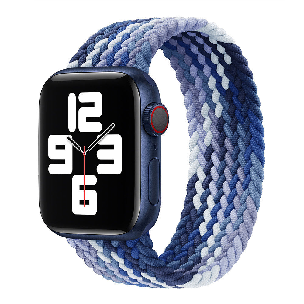 Bracelet de montre Apple en nylon coloré