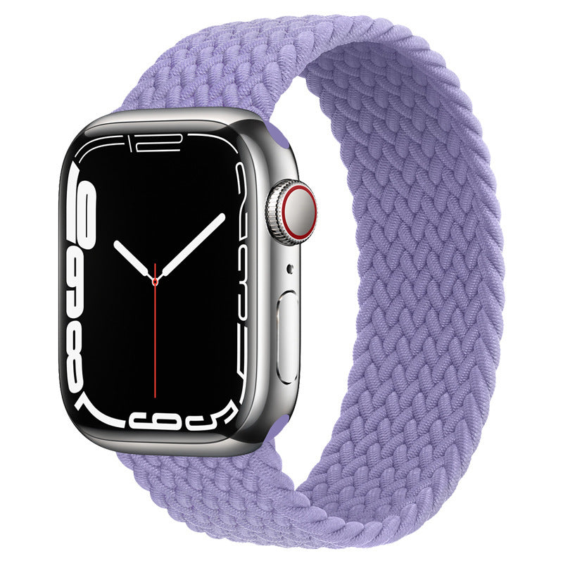 Bracelet de montre Apple en nylon coloré