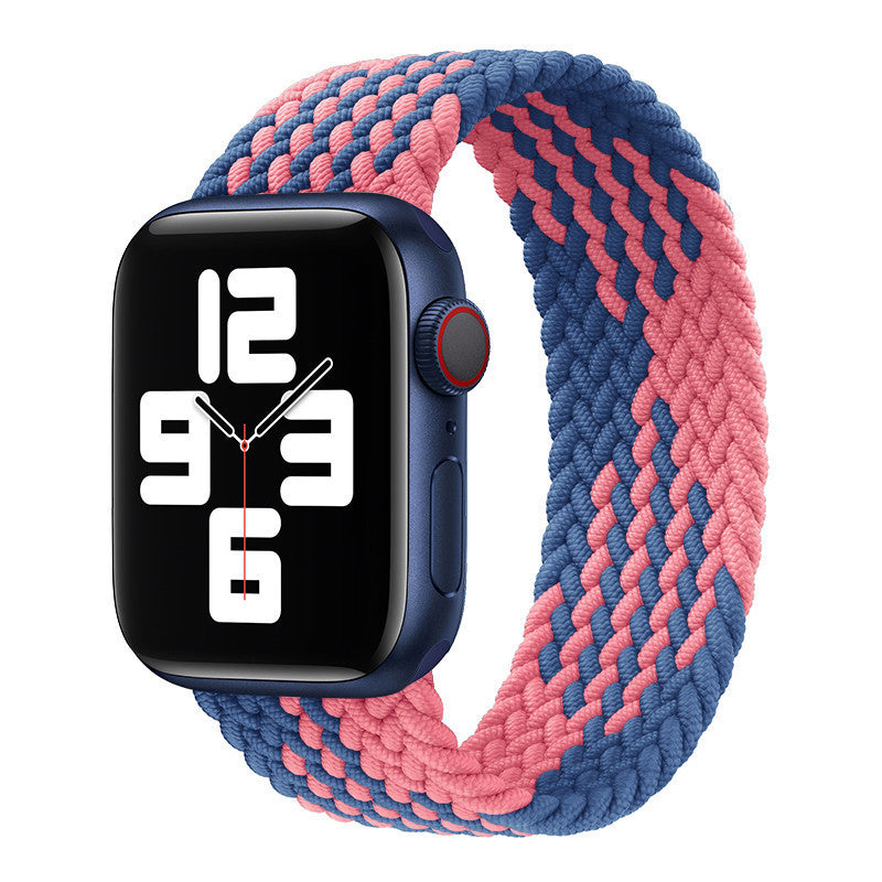 Bracelet de montre Apple en nylon coloré