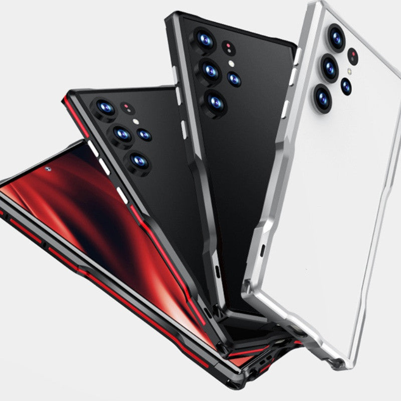 Coque de téléphone à cadre en métal