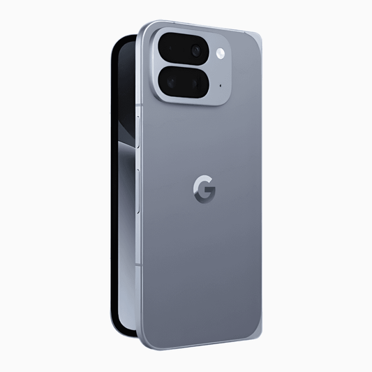 Smartphone CoinMobile Pixel 10 Pro Fold gris avec un design élégant et une caméra avancée