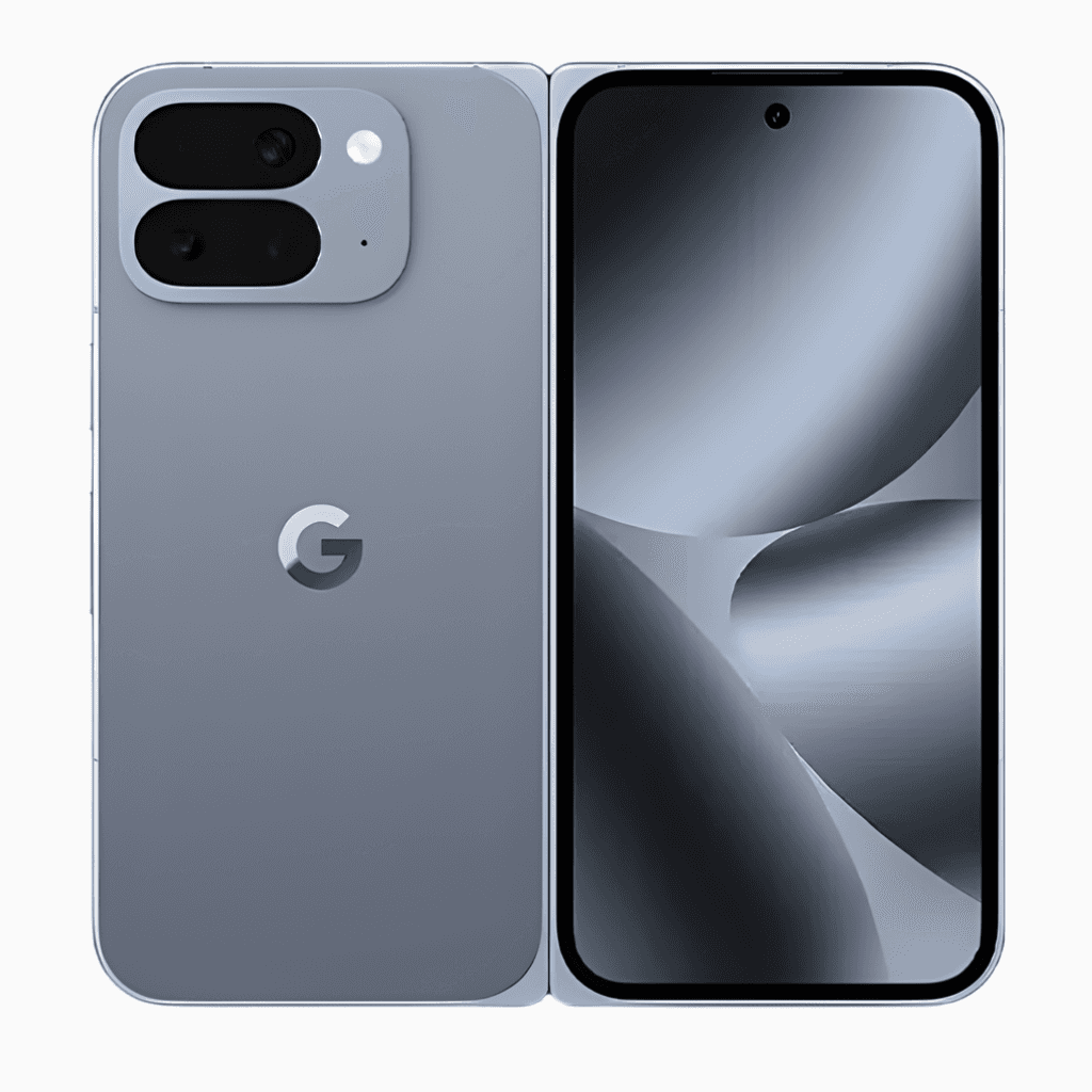Smartphone Pixel 10 Pro Fold de CoinMobile avec design pliable et écran modern