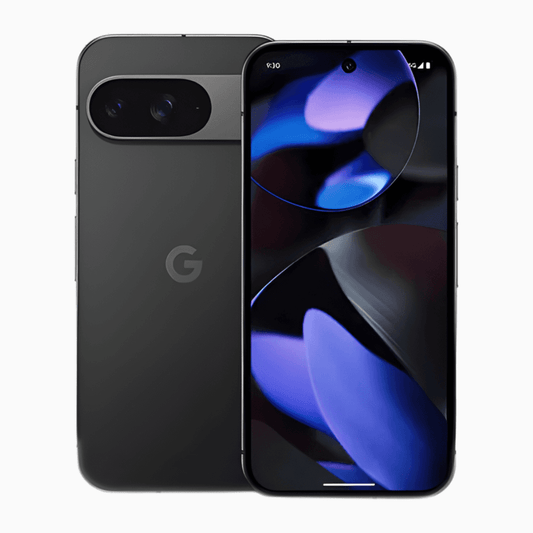 Smartphone Pixel 9 de CoinMobile avec écran tactile et design élégant en noir
